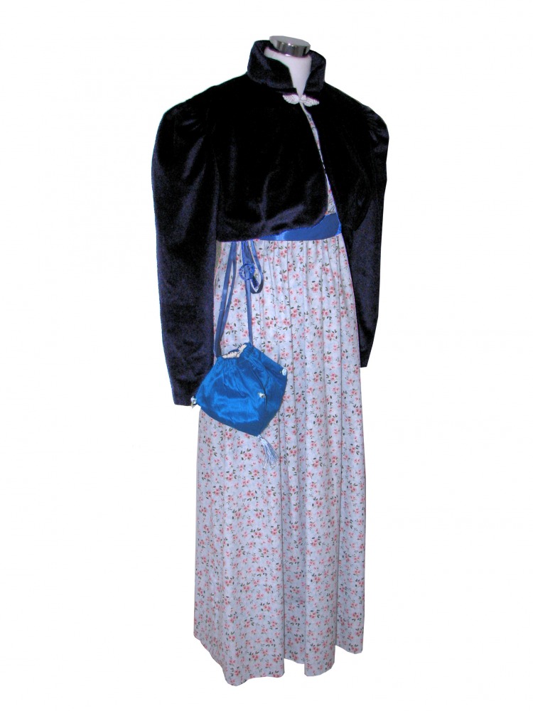 Ladies 19th Century Jane Austen Regency Costume Size 22 - 24 Image